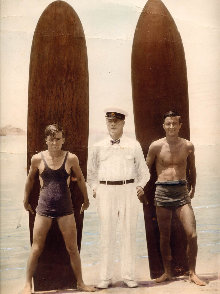 Mickey Moore, Cpt Thomas Sheffield, Pat Moore. c1920