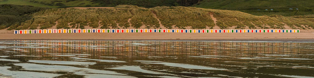 Woolacombe Beach Huts, Panoramic