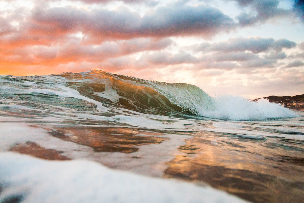 Woolacombe Sunset Wave