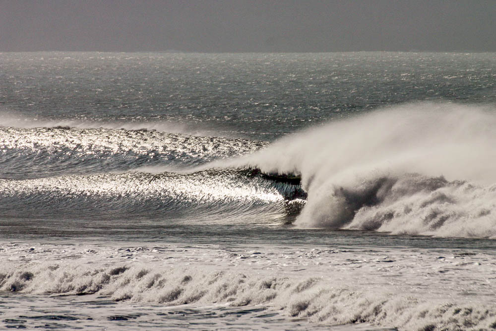 Glassy and Hollow at Woolacombe