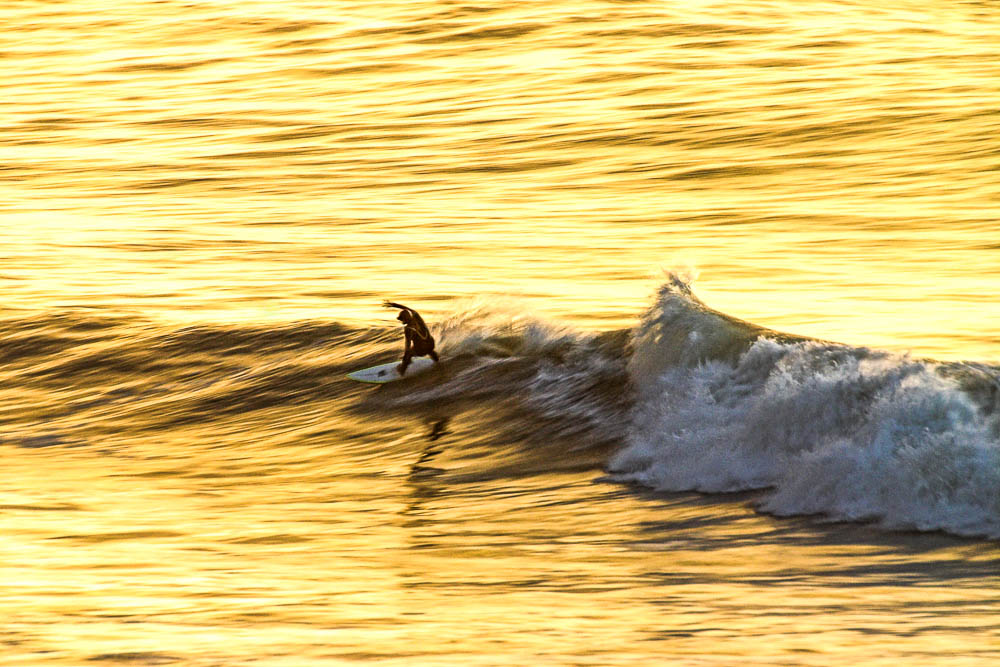 Coloured Light Cut Back, Woolacombe