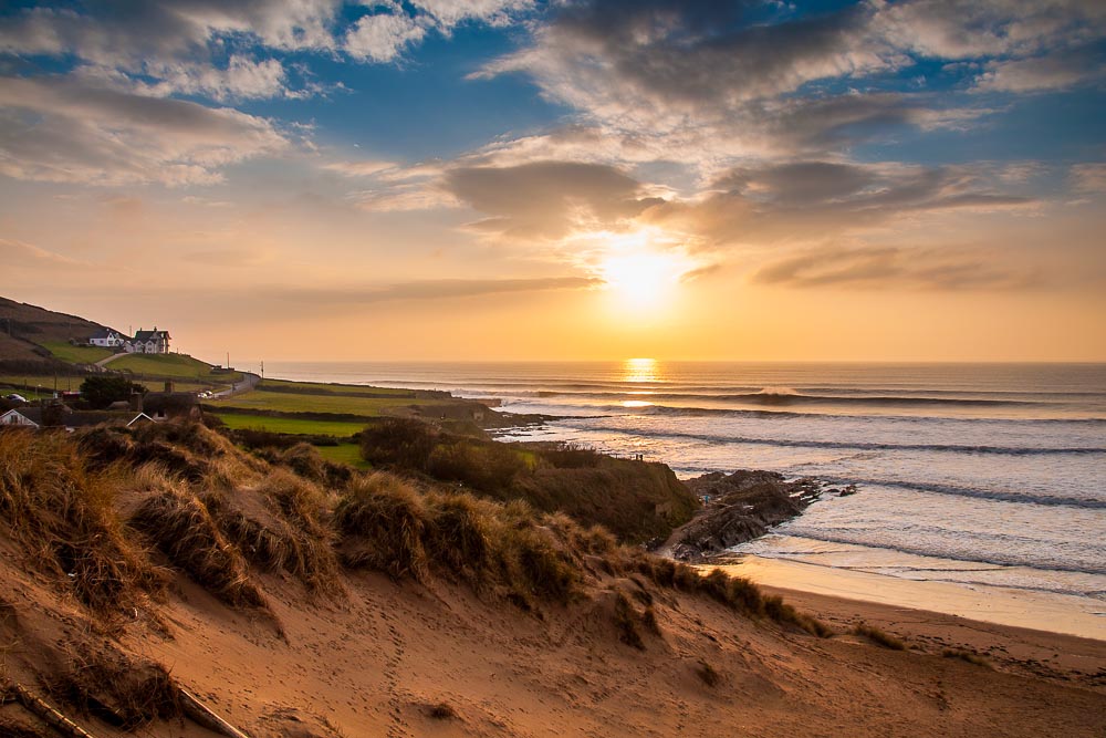 Croyde High Tide Sunset