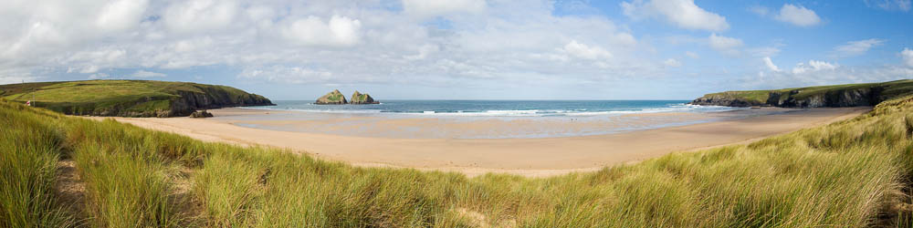 Holywell Bay Panorama