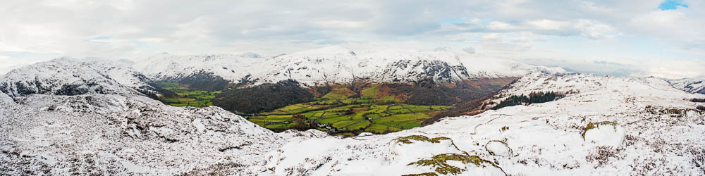 Borrowdale Valley Panorama