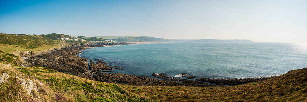 Panorama From Morte Point