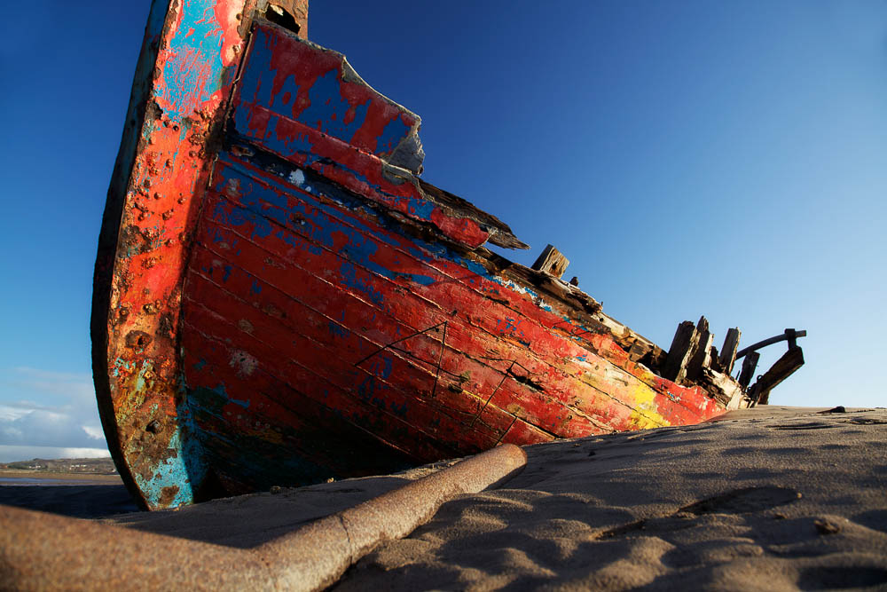 Red Boat, Blue Sky