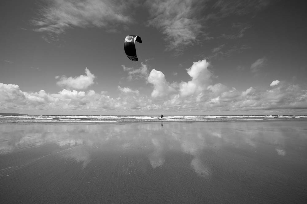 Kitesurfer, Westward Ho!