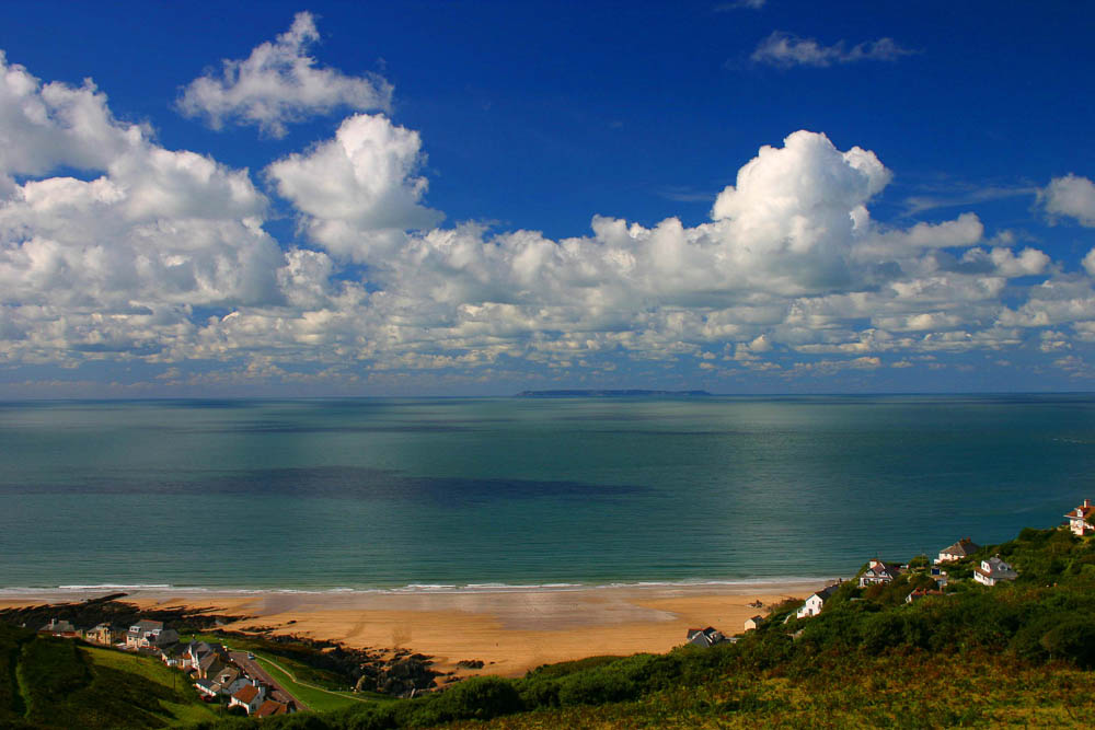 Distant Lundy Island