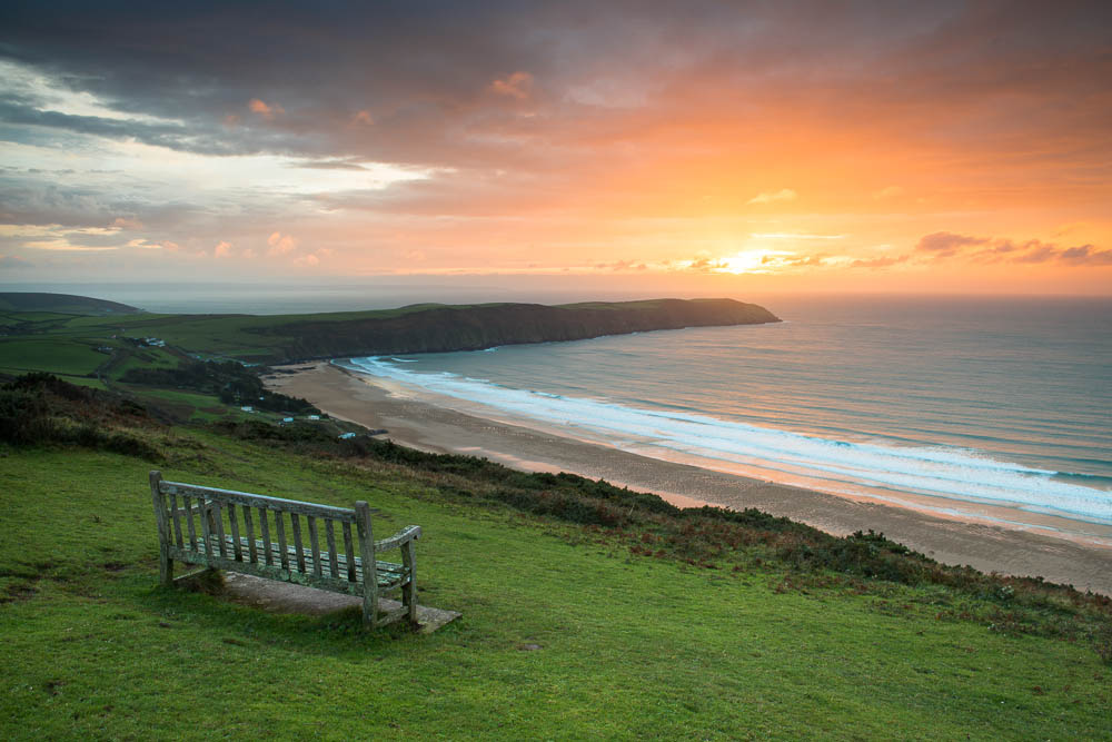 Sunset Over Putsborough