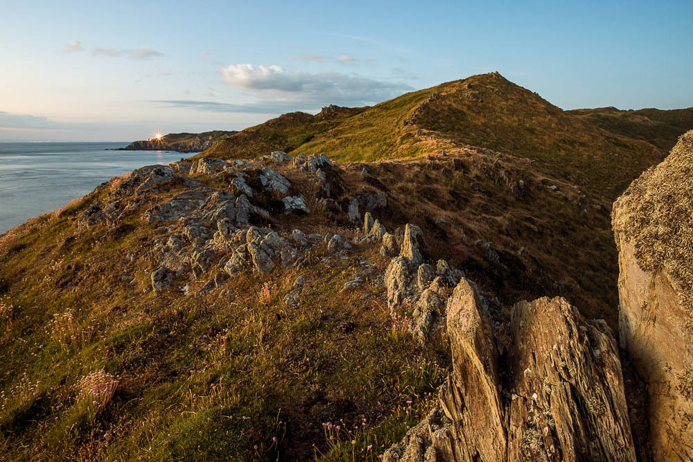 Bull Point Lighthouse from Morte Point