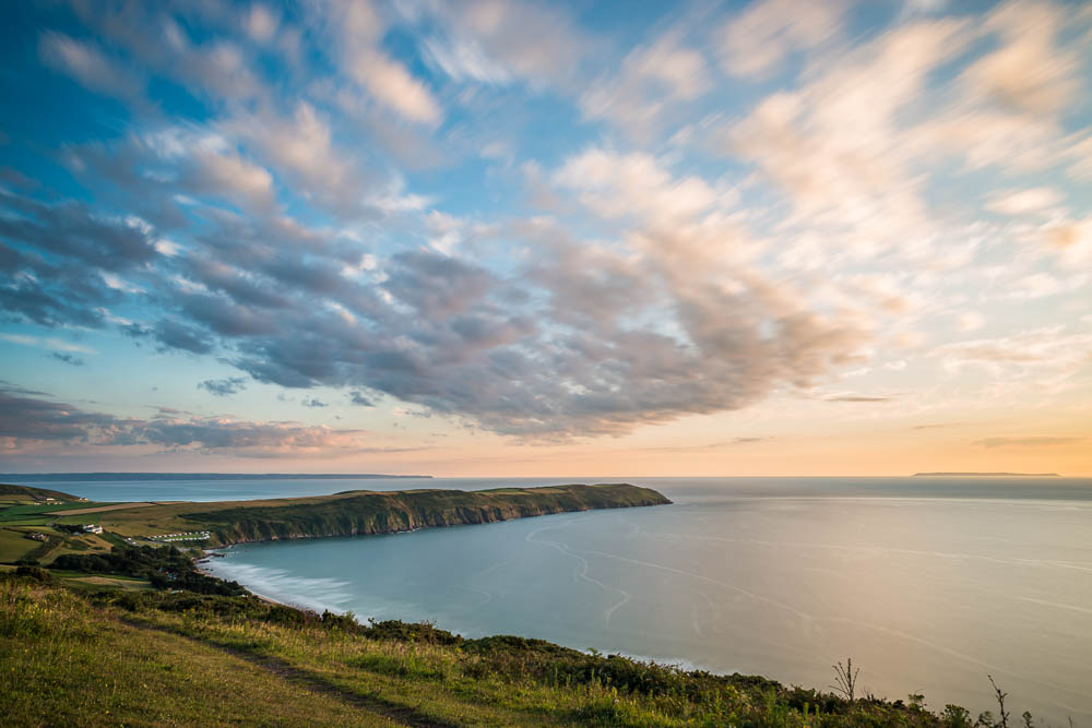 Baggy Point from Woolacombe Down