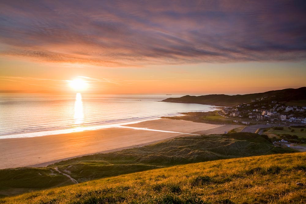 Last Light on Woolacombe