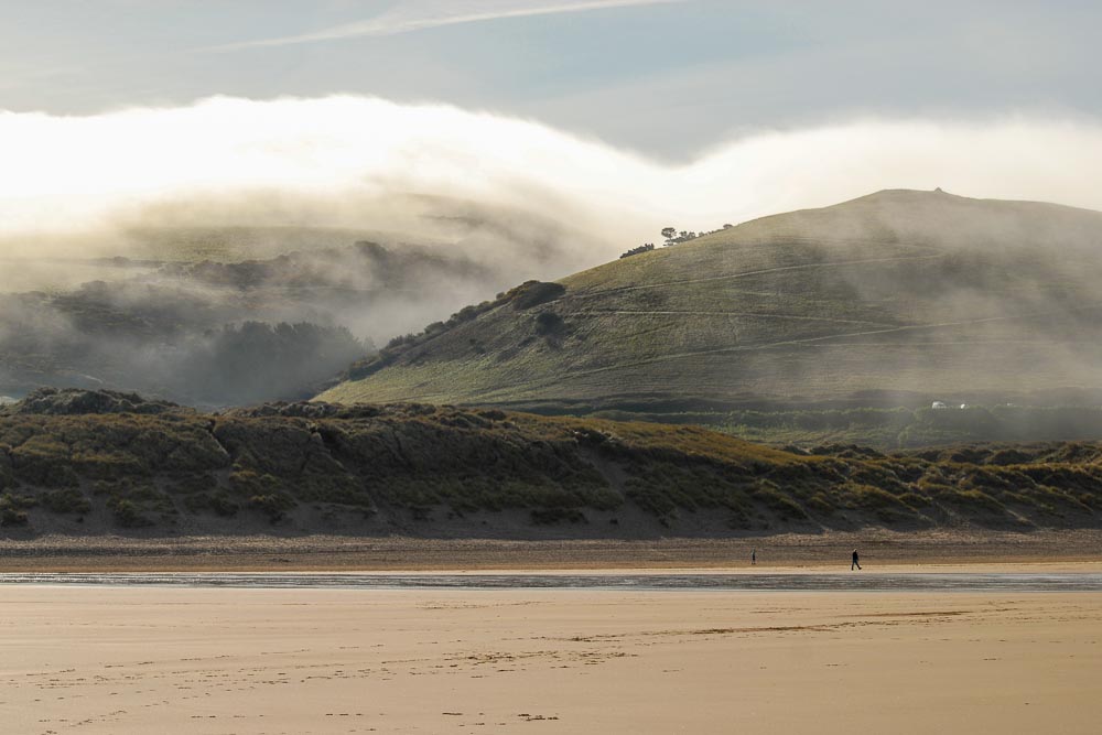 Illuminated Mist Over Potters Hill