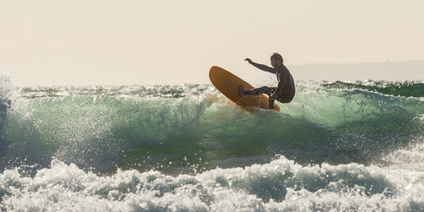 Sea Pea ridden by Wil from Gulf stream surfboards